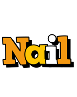 Nail cartoon logo