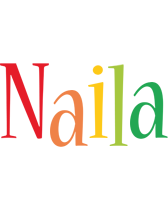 Naila birthday logo