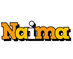 Naima cartoon logo