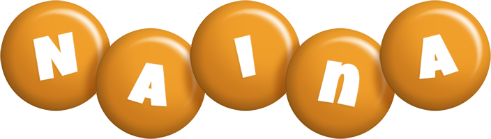 Naina candy-orange logo