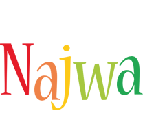 Najwa birthday logo