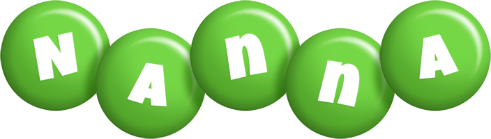 Nanna candy-green logo