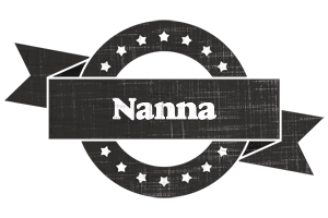 Nanna grunge logo