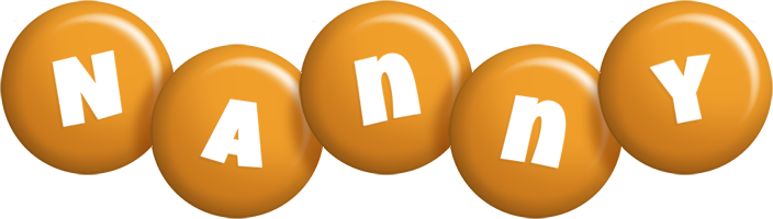 Nanny candy-orange logo
