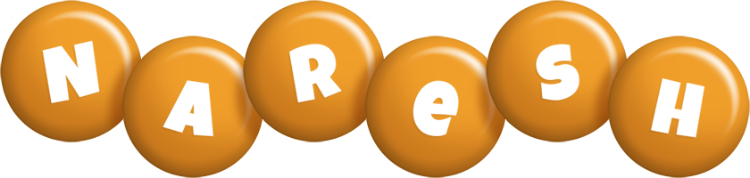 Naresh candy-orange logo