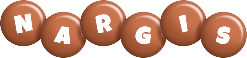 Nargis candy-brown logo