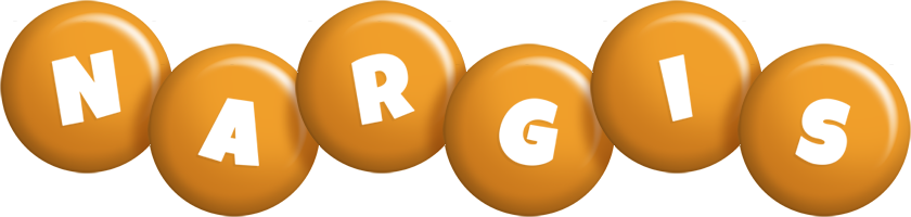 Nargis candy-orange logo