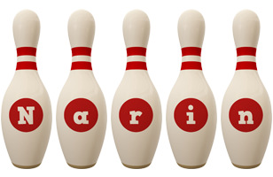 Narin bowling-pin logo