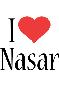 Nasar i-love logo