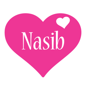 Nasib love-heart logo