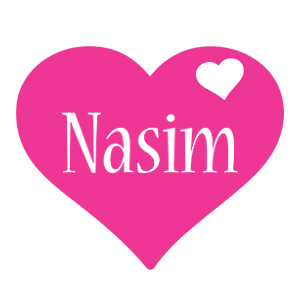 Nasim love-heart logo