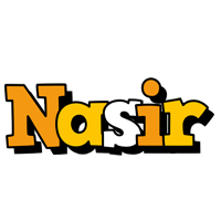 Nasir cartoon logo
