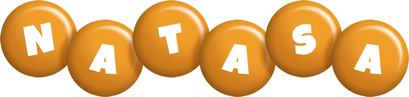 Natasa candy-orange logo