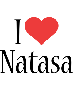 Natasa i-love logo