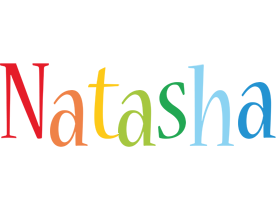 Natasha birthday logo