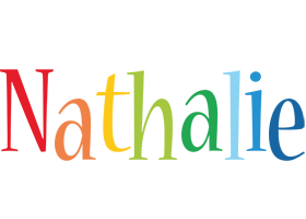 Nathalie birthday logo