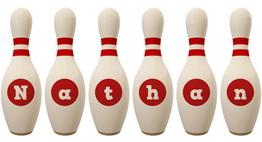 Nathan bowling-pin logo