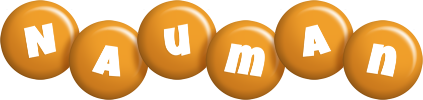 Nauman candy-orange logo