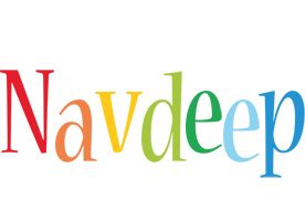 Navdeep birthday logo
