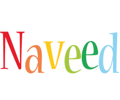 Naveed birthday logo