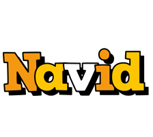 Navid cartoon logo