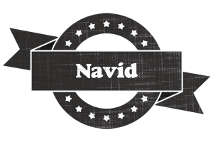 Navid grunge logo