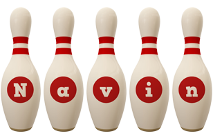 Navin bowling-pin logo