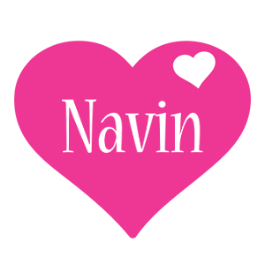 Navin love-heart logo