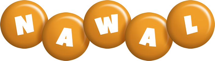 Nawal candy-orange logo