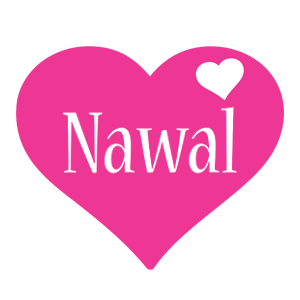 Nawal love-heart logo