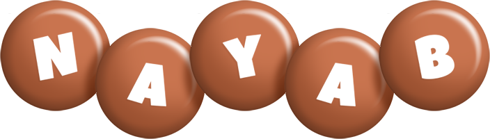 Nayab candy-brown logo
