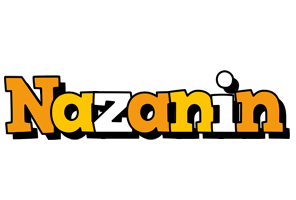 Nazanin cartoon logo