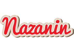 Nazanin chocolate logo