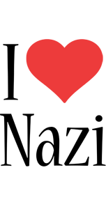 Nazi i-love logo