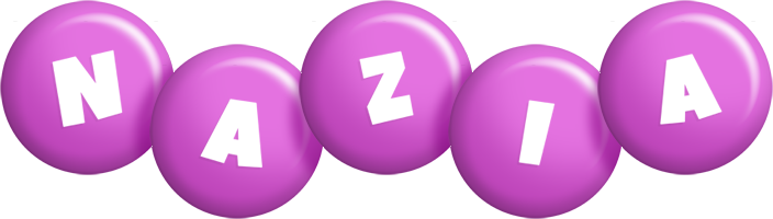 Nazia candy-purple logo