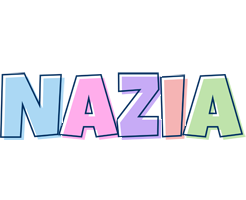 Nazia pastel logo
