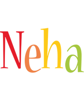 Neha birthday logo
