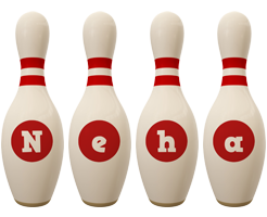 Neha bowling-pin logo