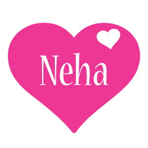 Neha love-heart logo