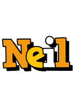 Neil cartoon logo