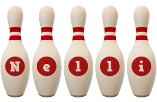 Nelli bowling-pin logo