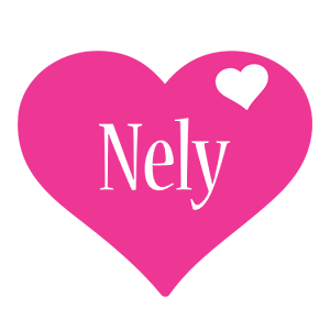 Nely love-heart logo