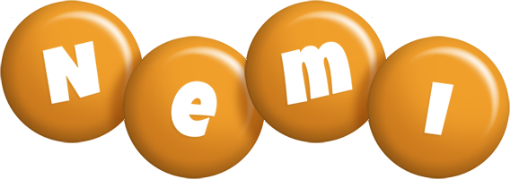 Nemi candy-orange logo