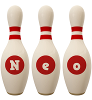 Neo bowling-pin logo