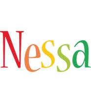 Nessa birthday logo