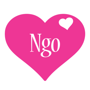 Ngo love-heart logo
