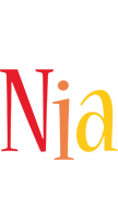 Nia birthday logo