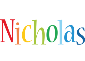 Nicholas birthday logo