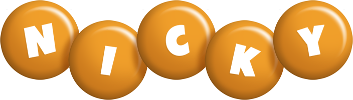 Nicky candy-orange logo