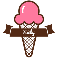 Nicky premium logo